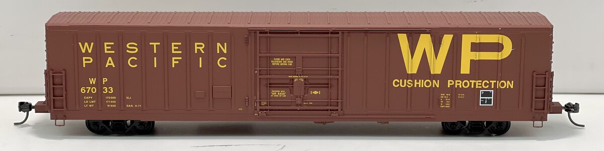 ERM 1413B HO Western Pacific Large Beer Car # 67033