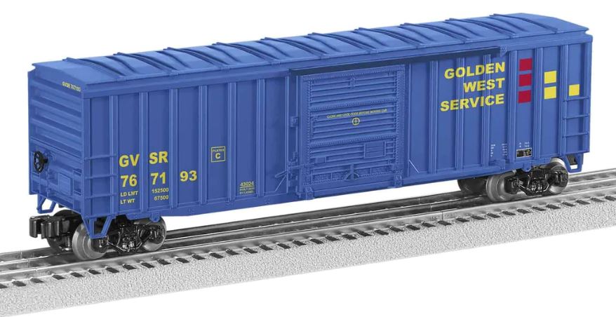 Lionel 2043024 Golden West Service Standard 50' Boxcar #767193