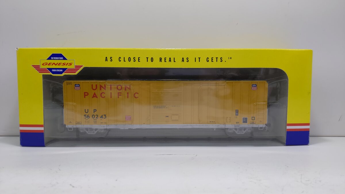 Athearn OG4051 HO Scale Union Pacific FMC OB 10' Door 60' Boxcar #560243