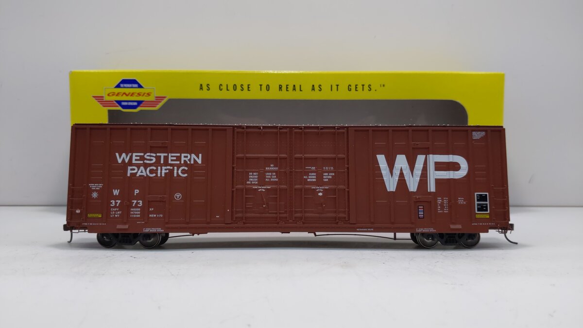 Athearn OG4001 HO Genesis Western Pacific Berwick 60' Box Car # 3773