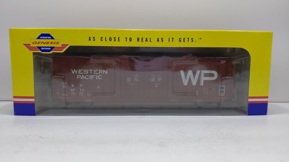 Athearn OG4001 HO Genesis Western Pacific Berwick 60' Box Car # 3773