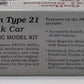 Proto 2000 8366 HO APOX 8,000 Gallon Type 21 Riveted Tank Car Kit