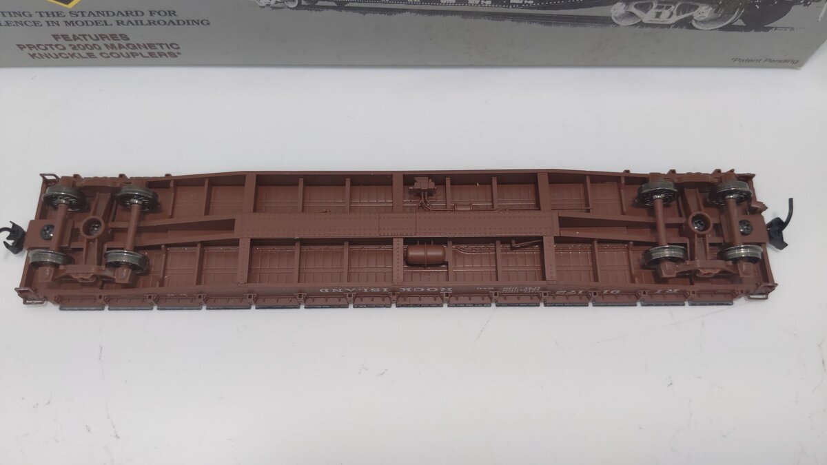 Proto 2000 21988 HO Scale Rock Island AAAR Standard 50 Ton Flat Car # 91172 Kit