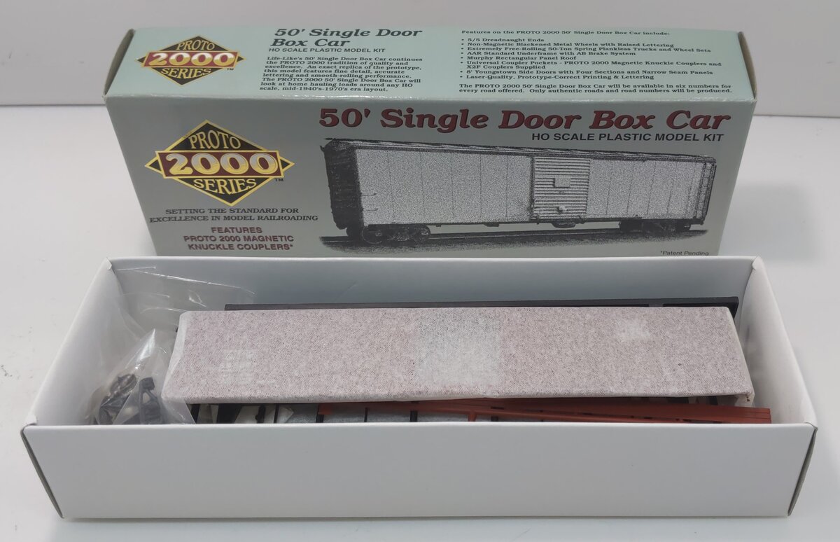 Proto 2000 595287 Life Like HO GTW 50' Boxcar Kit