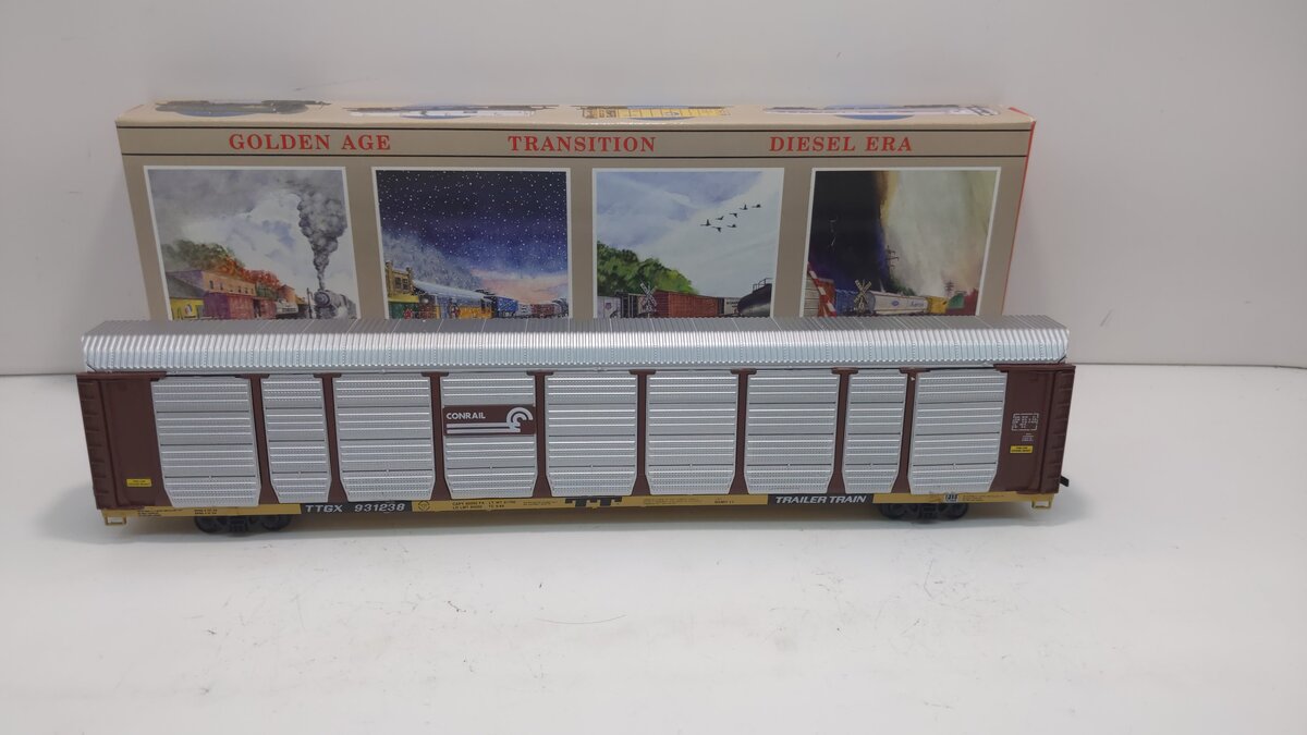 Walthers 932-4803 HO Conrail 89' Enclosed AutoCarrier Kit # 931225