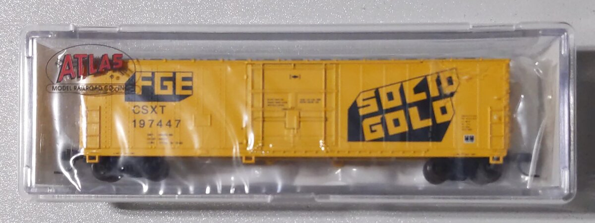 Atlas 50002530 N CSX 50' Fruit Growers Express Box Cars #197447