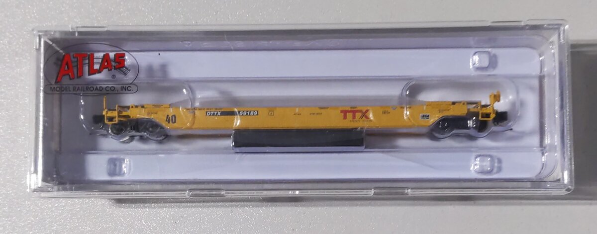 Atlas 50005294 N Scale TTX Forward Thinking 40' Rebuilt Well Car #59189