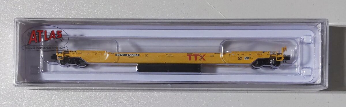 Atlas 50005304 N Scale TTX 40' Rebuilt Well Car #470394