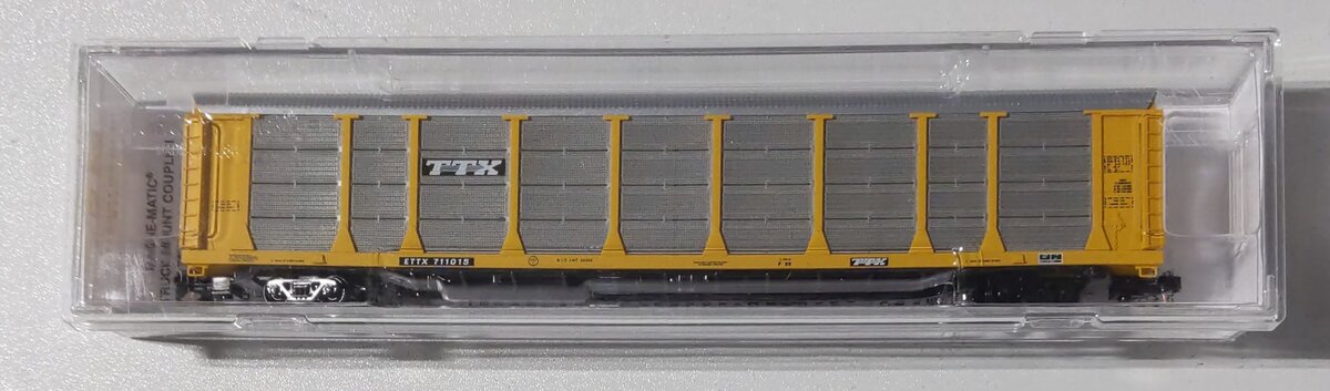 Micro-Trains 11100021 N TTX 89' Tri-Level Enclosed Autorack #711015