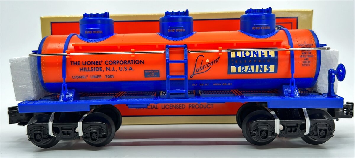 Lionel TMT-18410 O 3-Dome Tank Car