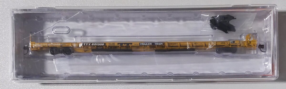 BLMA Models 13022 N Scale TTX ACF F89-J 89' Flat Car #601308