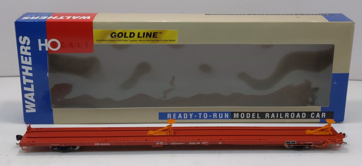 Walthers 932-40830 HO Scale TTWX All Purpose Flat Car #902538 with P-S Hitches
