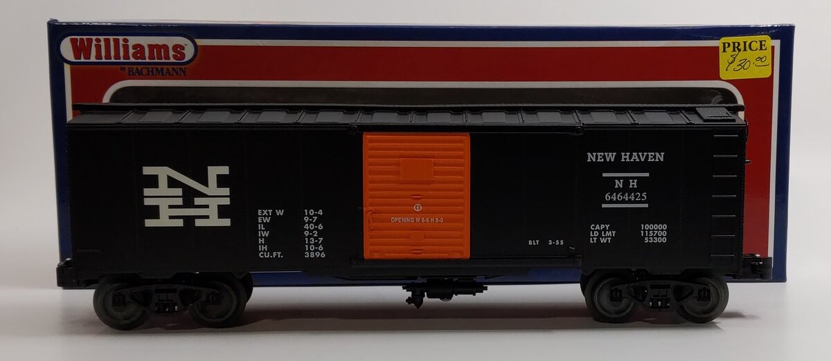 Williams 47041 O Gauge New Haven 40' Boxcar #6464425