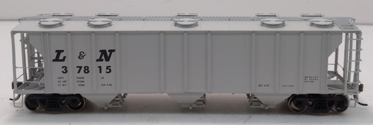 Athearn 89095 HO Louisville and Nashville PS-2 2893 3-Bay Covered Hopper #37815