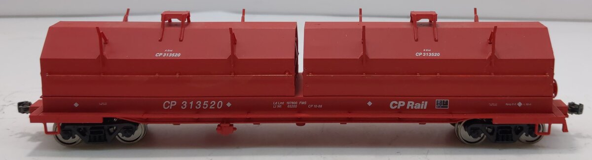 Walthers 932-3836 HO CP Rail Cushion Coil Car Angled Hoods #313520