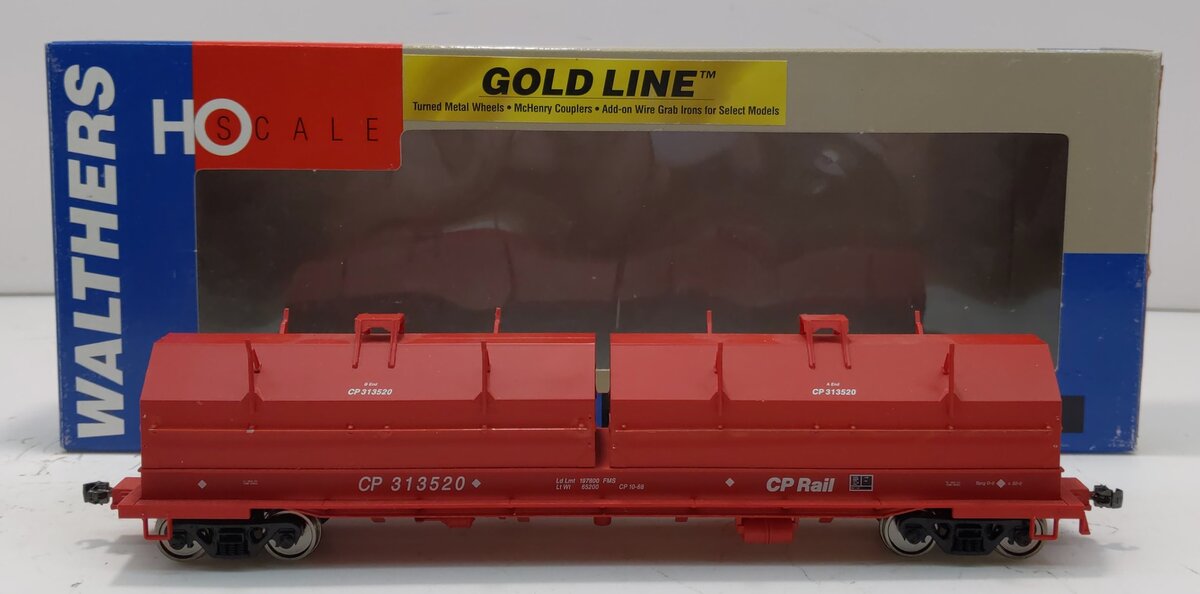 Walthers 932-3836 HO CP Rail Cushion Coil Car Angled Hoods #313520