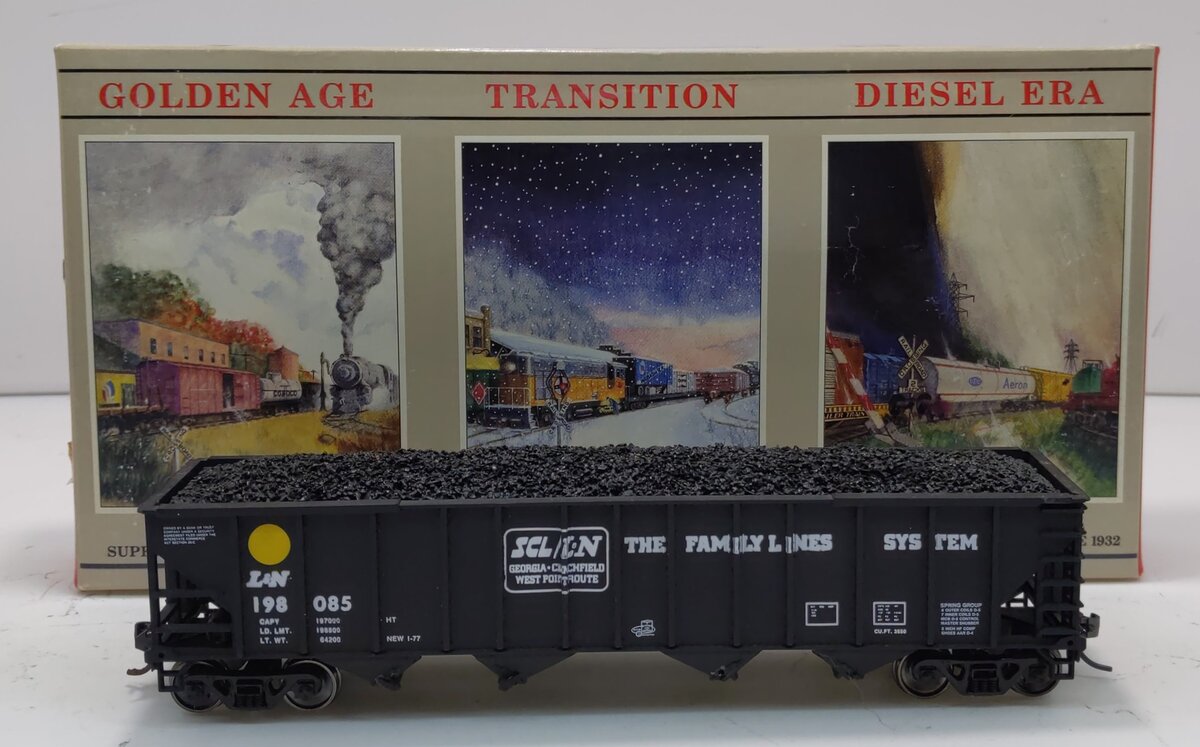 Walthers 932-4905 HO Louisville & Nashville 100 Ton Quad Hopper # 198085 Kit