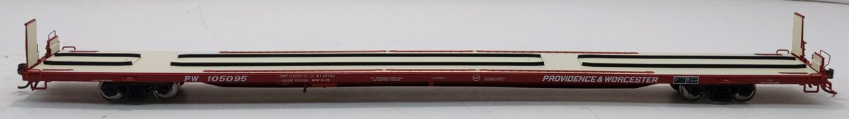 Atlas 20000023 HO Providence & Worcester 89'4" Flatcar #105095