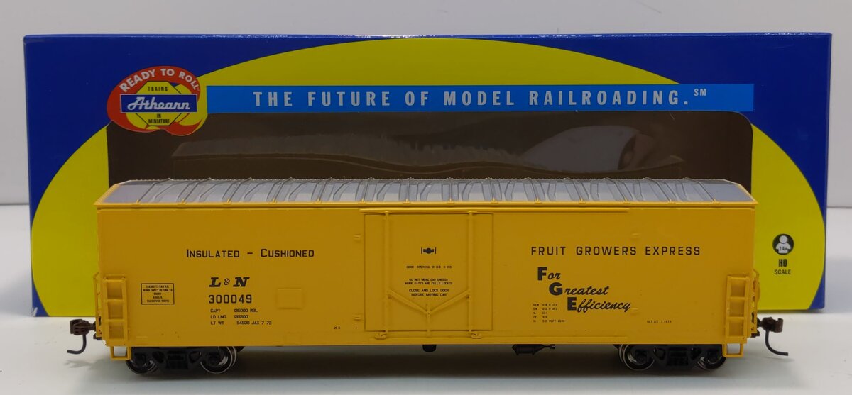 Athearn 74826 HO L&N/FGE 50' Youngstown PD Box Car #300049