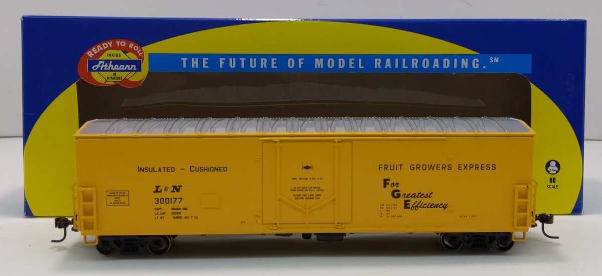 Athearn 74827 HO L&N/FGE 50' Youngstown PD Box Car #300177