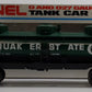 Lionel 6-6302 O Gauge Quaker State Triple Dome Tank Car