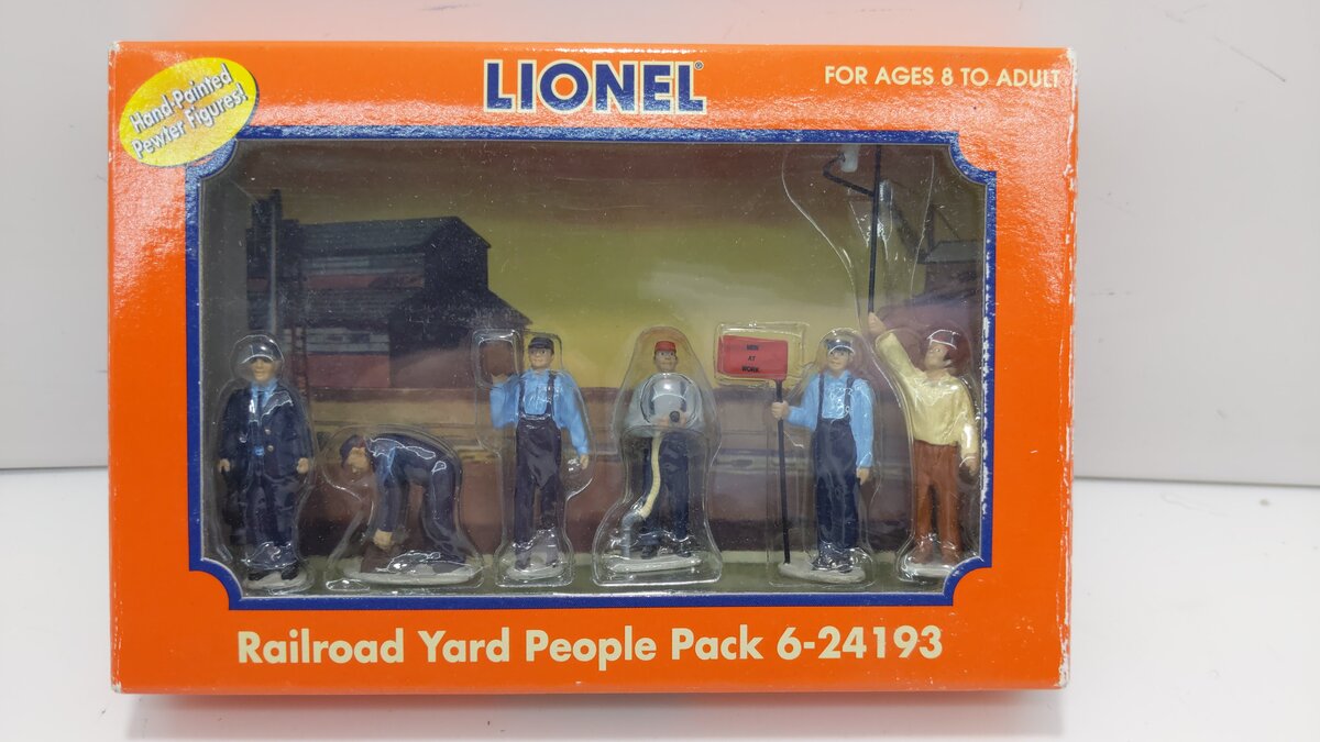 Lionel 6-24193 O Railroad People Figures (Set of 6)