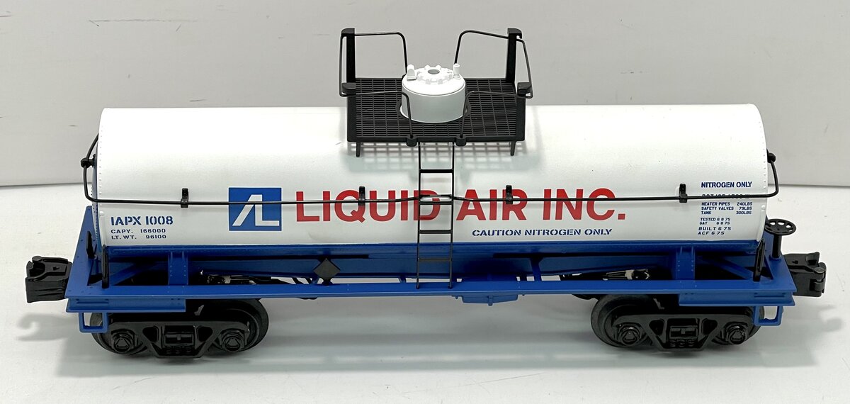 MTH 30-73390 O Gauge Liquid Air Smoking Tank Car