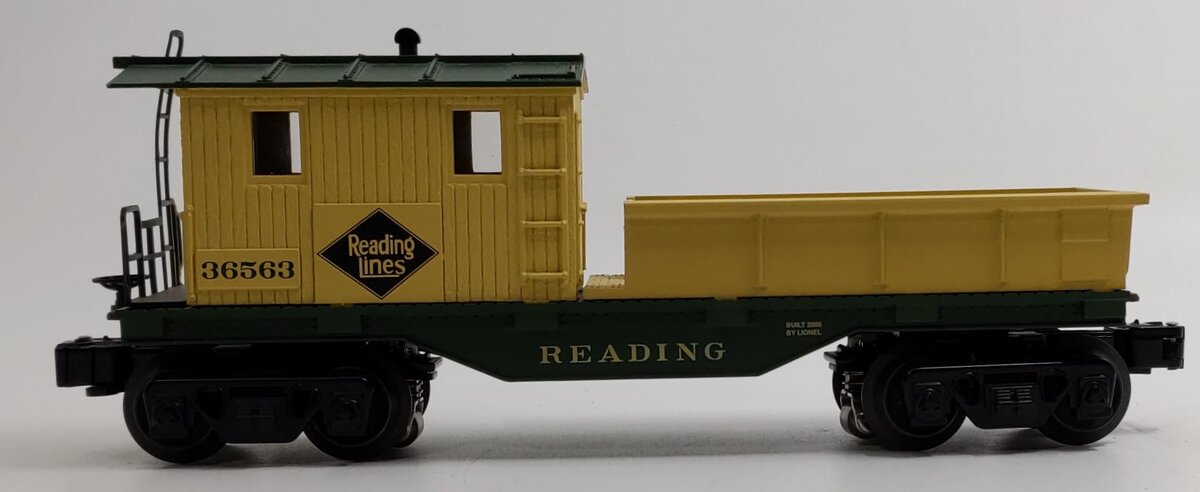 Lionel 6-36563 O Gauge Reading Work Caboose
