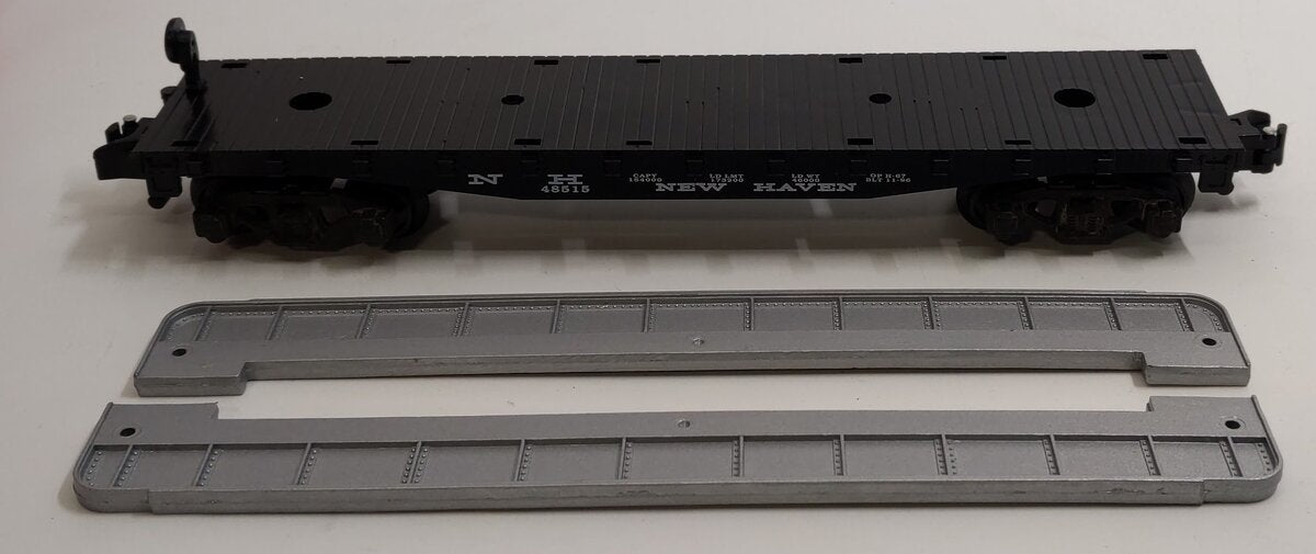 American Flyer 6-48515 S Gauge New Haven Flatcar with Girder Load