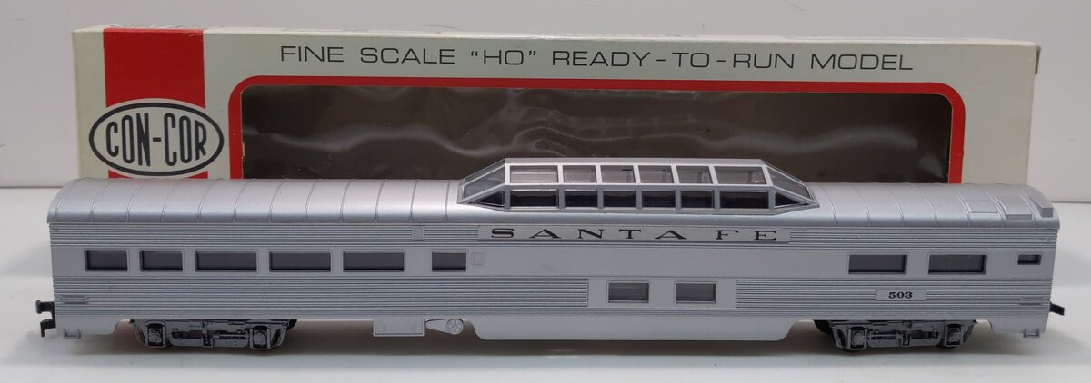 Con-Cor 001-000712 HO Santa Fe Vista Dome #503