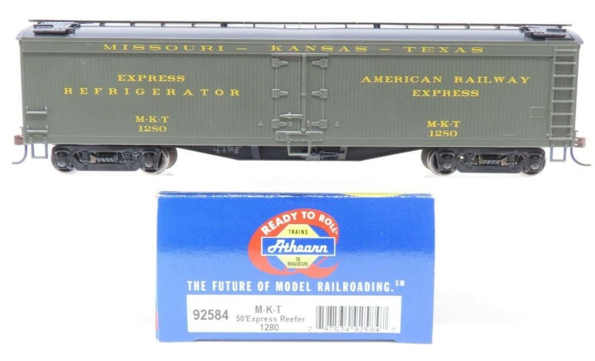 Athearn 92584 HO RTR 50' Express Reefer, MKT #1280