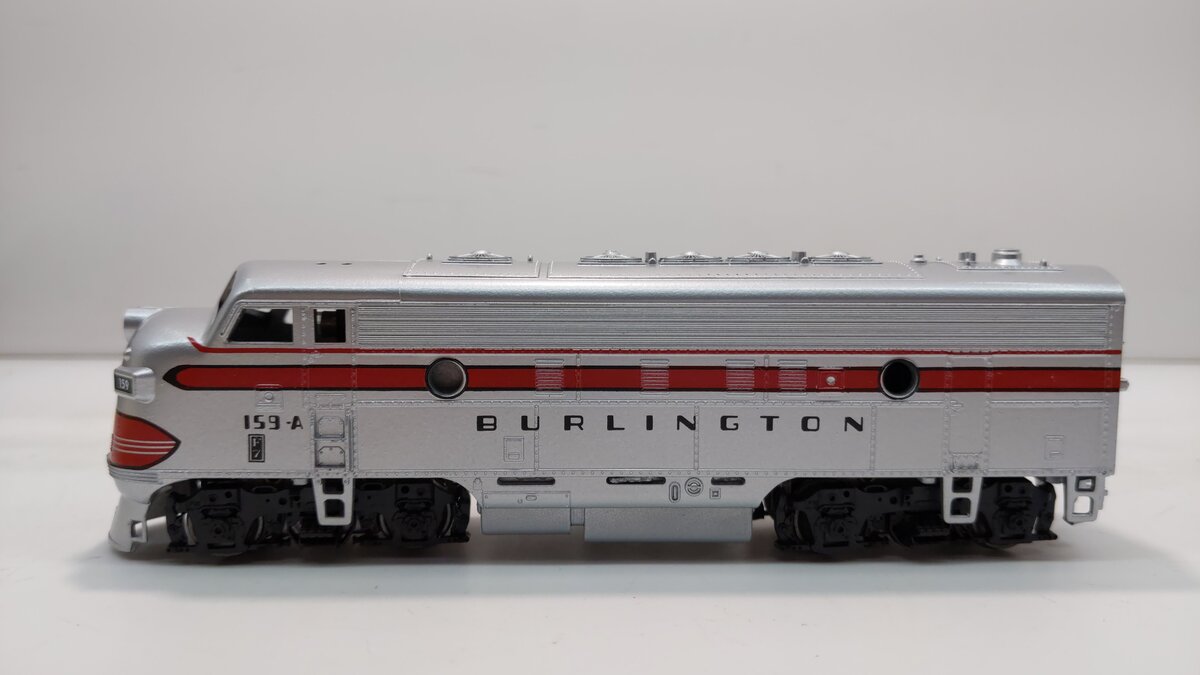 Athearn 2866-1 HO Burlington F-7A Powered Double-Headlight Diesel Loco #159