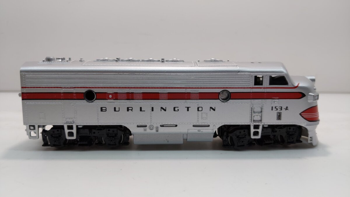 Athearn 2866-1 HO Burlington F-7A Powered Double-Headlight Diesel Loco #159