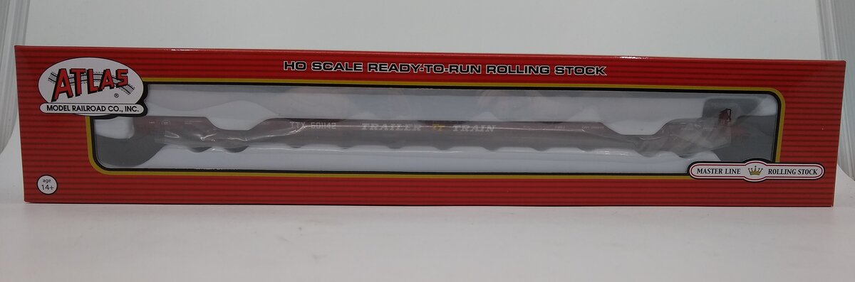 Atlas 20006126 HO Trailer Train F89J 89' Flat Car #601142