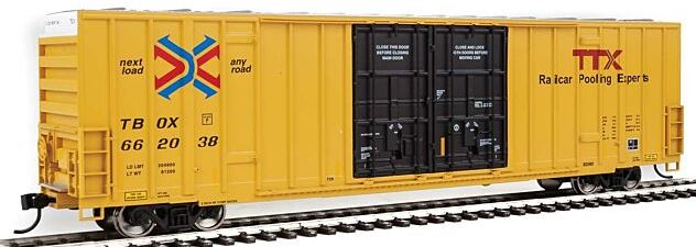 Walthers 910-2973 HO TBOX 60' Hi-Cube Boxcar #662038