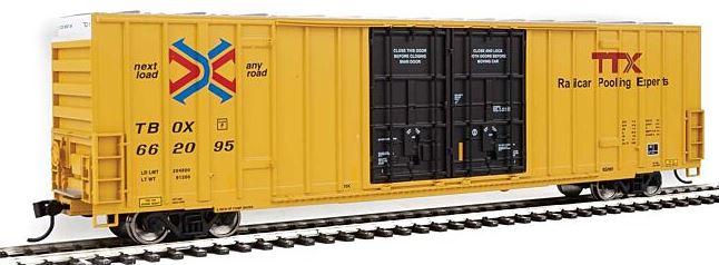 Walthers 910-2975 HO TBOX 60' Hi-Cube Boxcar #662095