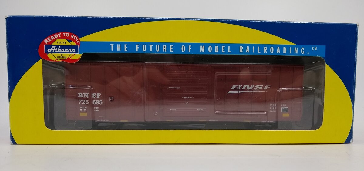 Athearn 92537 HO Scale BNSF 50' FMC Boxcar #725695
