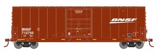 Roundhouse 88039 HO BNSF 50' Smooth High Cube Plug Door Boxcar #712745