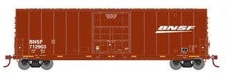 Roundhouse 88041 HO BNSF 50' Smooth High Cube Plug Door Boxcar #712903