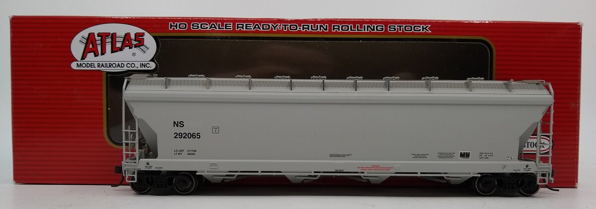 Atlas 20003774 HO Norfolk Southern Pressureaide Centerflow Hopper Car NS #292065