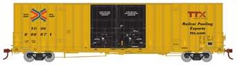 Athearn 75090 HO Scale Railbox 60' Gunderson Double Door Boxcar #666671