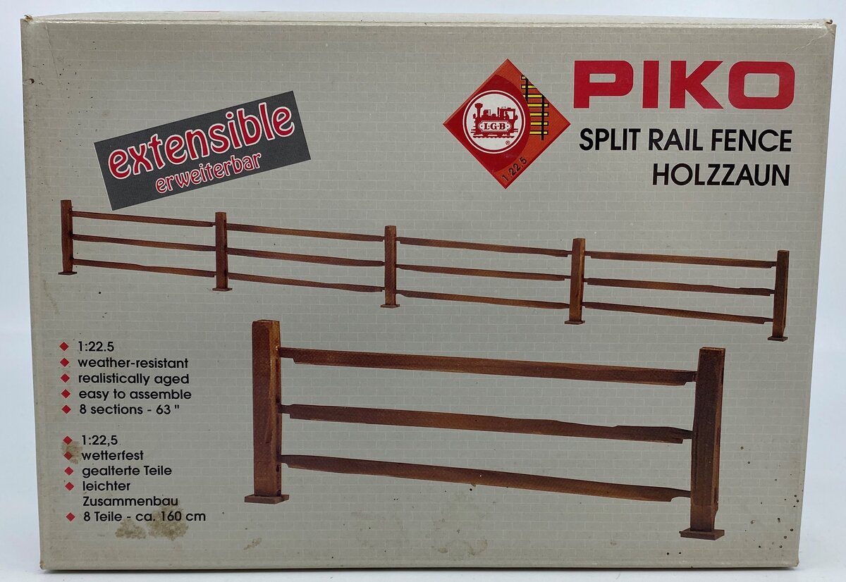 Piko 62280 G Split Rail Fence