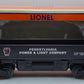 Lionel 6-37041 O Pennsylvania Power& Light Coal Dump Car