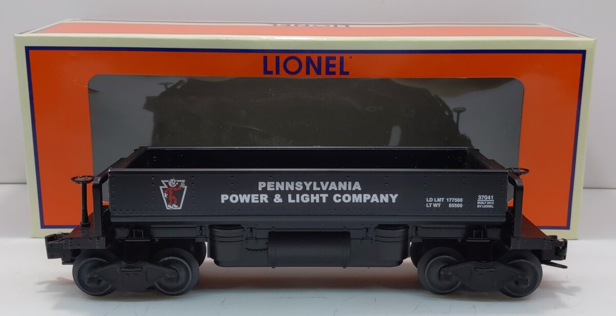 Lionel 6-37041 O Pennsylvania Power& Light Coal Dump Car