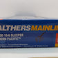 Walthers 910-30107 HO Southern Pacific 85' Budd 10-6 Sleeper - Ready to Run