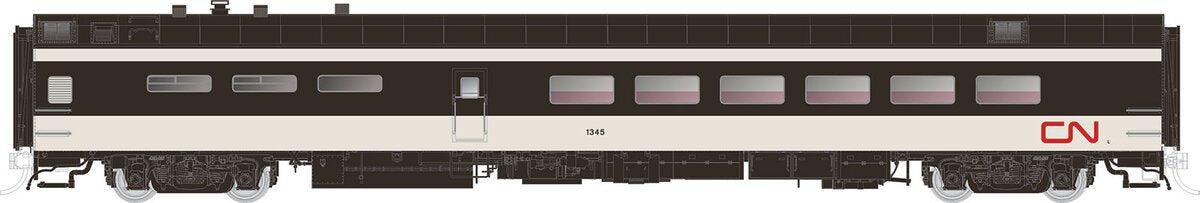 Rapido Trains 124005 HO Scale Canadian National Lightweight Diner #1339