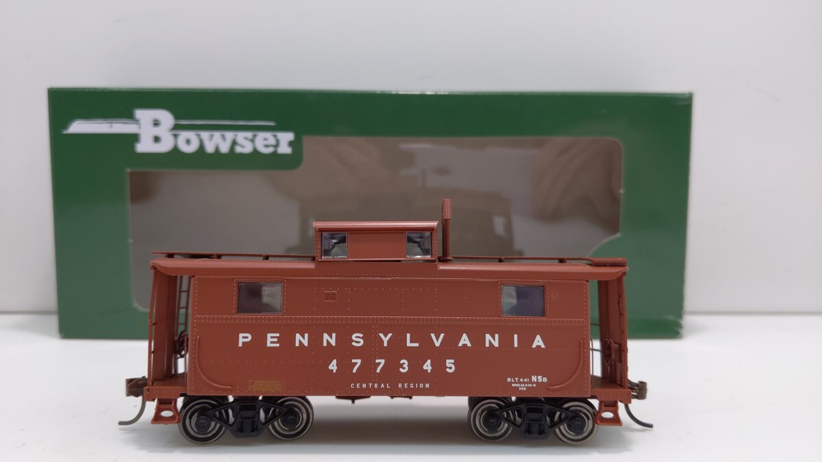 Bowser 41688 HO Pennsylvania Futura Scheme N5 Caboose #477345