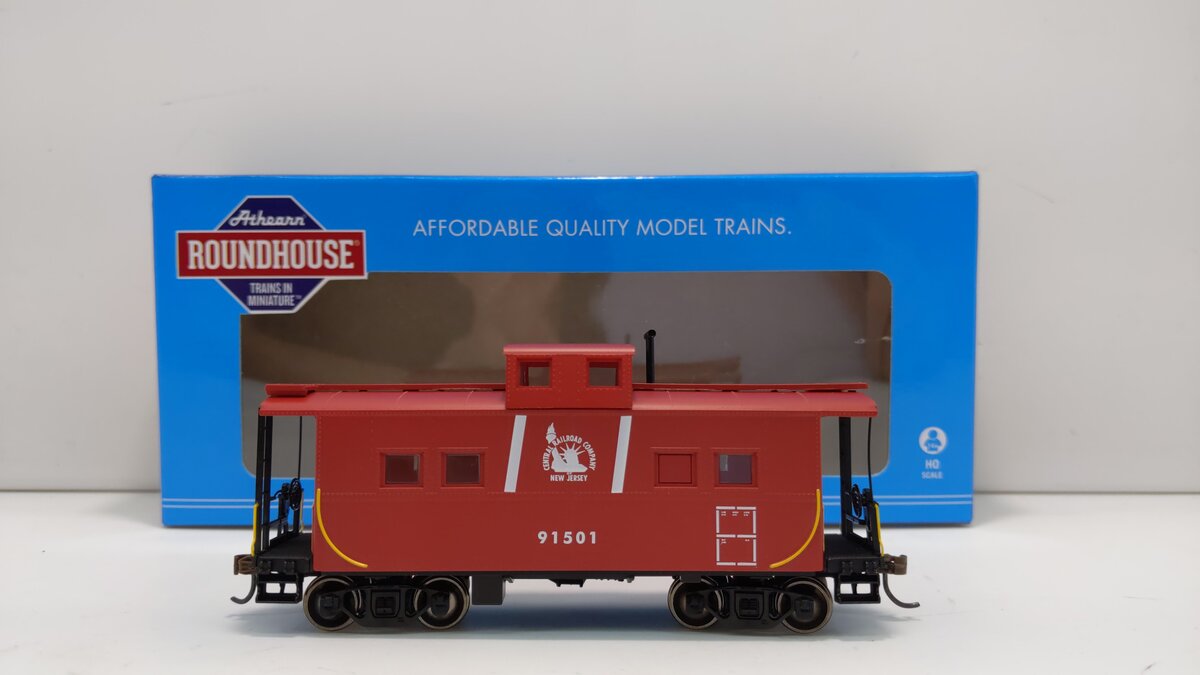 Roundhouse 74245 HO Central Railroad of New Jersey Eastern Caboose #91501