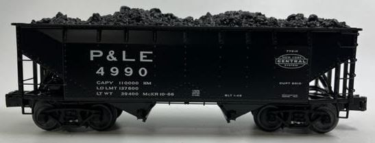 Lionel 6-17070 O Gauge Pittsburgh & Lake Erie Die-Cast Offset Hopper #4990