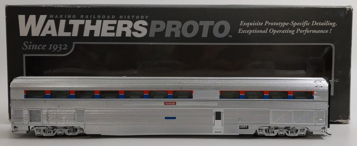 Walthers 920-13331 HO Amtrak 85' Phase 1 Budd  Hi-Level Diner